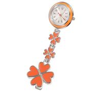 FRCOLOR Fashion Rose Clip Nurse Pocket Watch Durable Round Dial Fob Watch Cute Design for Nursing Students and Professionals Practical Timekeeping Accessory