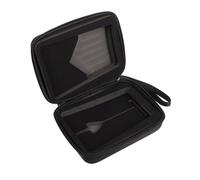 FRCOLOR Fashionable Kalimba Storage Case Durable Finger Piano Pouch with Smooth Zipper Classic Black Design Soft Eva Inner Lining for Thumb Piano Protection