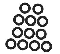 FRCOLOR Felt Pads Replacement Key Cushions Black Felt Material Trumpet 20pcs General-purpose and Easy to Replace Musical Instrument Accessories for Trumpet and Trombone