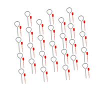 FRCOLOR Fire Extinguisher Lock Pins Safety Pull Pins Secure Hold for Fire Equipment Home Office Vehicle Use Easy One-handed Removal