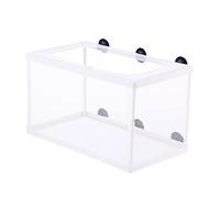 FRCOLOR Fish Hatchery Net Box Suction Cup Large Aquarium Fish Breeding Mesh Fry Incubator for Tank Tankers