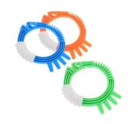 FRCOLOR Fish Shaped Dive Rings Pool for Portable Underwater Swimming Training Accessories Bright Colorful Set for Beach and Pool Activities Stimulates Curiosity and Fun