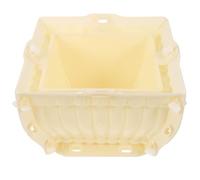 FRCOLOR Flower Pot Ornament Casting Mold Thickened Concrete Planter Mold for Outdoor Plant Pot Making and European Style Garden Use
