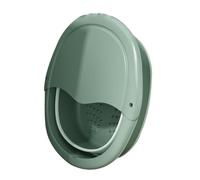 FRCOLOR Foldable Foot Soaking Bucket with Massage Bumps Capacity Wash Basin for Home Use Promotes Circulation Relieves Fatigue Portable Foot Massage Barrel in Green