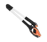 FRCOLOR Foldable Trash Picker Grabber Tool Lightweight with Rotating Jaws Ergonomic Grip Trigger Extra Long Reach for Picking Litter Fallen Items and Portable Trash Claw for Outdoor and