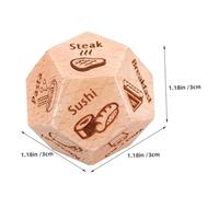 FRCOLOR Food Decision for Dinner Meal Choice Fun Game Prop Practical No-battery Kitchen Gadget for and Friends Creative Flavor Explorer
