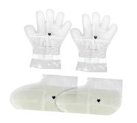 FRCOLOR Foot Peeling Hard Skin Remover Hand and Foot Moisturizing Mask Paraffin Wax Gloves Luxury Spa