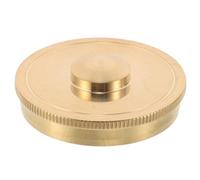 FRCOLOR French Horn Bass Cylinder Bottom Cover Metal Horn Guard for Brass Instruments Lower Valve Cover Replacement Spare Parts
