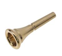 FRCOLOR French Horn Mouthpiece and Elegant Rich Sound with Smooth Surface Copper Alloy Replacement Accessory for Professional and Beginner Music Instrument Use