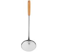 FRCOLOR Frying Snack Spoon Tool Portable Frying Spoon Stainless Steel Not Easy to Rust Simple Design Chic Style Suspend Storage for Birthday and Holidays Assorted Style