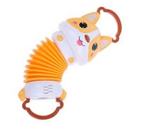 FRCOLOR Fun Accordion for Years Cartoon Dog Design Early Education Musical Instrument with Ergonomic Handle for Motor Skill Development and Sensory Play