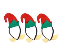 FRCOLOR Funny Christmas Hat Kids Headband Hair Non-fading One Size Party Headdress Perfect for Xmas