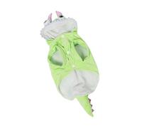 FRCOLOR Funny Dinosaur Dog Costume Hoodie for Small Dogs Comfortable Cartoon Pet Outfit for Role Playing and Dress Up Snug Fit Pet Funny Dress Up for Puppies and Cats