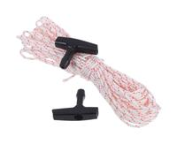 FRCOLOR Garage Door Emergency Release Rope with Handle Manual Bypass | Plastic Rope Kit, Pull Handle Included, for Garage Remote Malfunction and Attic Ladder Latch Use