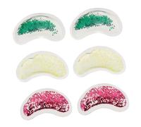 FRCOLOR Gel Eye Pack 6pcs u Shaped Cooling Eye Patches for Eye Care Fashion Accessory