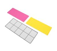 FRCOLOR Giant Foam Ten Frames Math for Early Learners with Magnetic Ten Frames and Counters Classroom Elementary Math Manipulatives for Number Recognition Cognitive Skills and Arithmetic