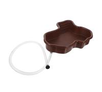 FRCOLOR Giant Turtle Bathtub Terrarium Water Bowl Ramp Turtle Pool for Tortoise Platform and Basking Area Supplies