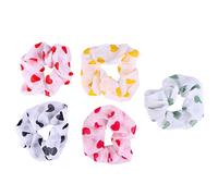 FRCOLOR Girl Hair Accessories Set 10pcs Spiral Hair Bands Slip Silk Scrunchie for Party