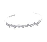 FRCOLOR Girl Rhinestone Headband Hair Hoop Headband for Boys and Girls for Wedding