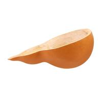 FRCOLOR Gourd Water Scoop Ladle Dipper for Bath Kitchen Natural Gourd Craft Ergonomic Design Non-slip Handle for Vegetable Fruit Washing