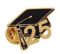 FRCOLOR Graduation Cap Brooch Pin Inspirational Badge for Students Delicate Craftsmanship Memory Souvenir Academic Suit Lapel Pin for Ceremony gifts for for for for for for and Keepsakes