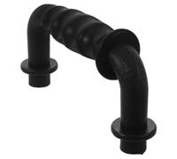 FRCOLOR Guard Shield Replacement Grip Handle for Protective Guard Shields and Defense Equipment, Featuring Curved Ergonomic Design and Impact Absorption, for Indoor Crowd Management