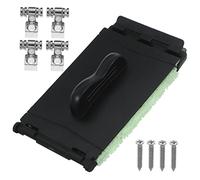 FRCOLOR Guitar Cleaning Kit Fretboard Cleaner, 4pcs String Retainer and Screws Set, Anti-rust and Dust Removal for Electric and Acoustic Guitars