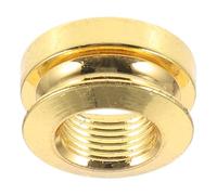 FRCOLOR Guitar Endpin Cap with Thread for Acoustic and Electric Guitars Durable Strap Button Easy Installation Enhances Appearance and Players