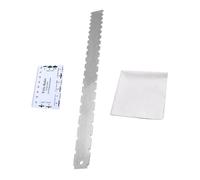 FRCOLOR Guitar Neck Ruler String Action Gauge Notched Straight Edge Luthier Tool Guitar Tools