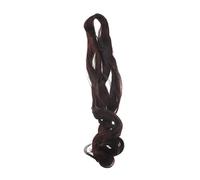 FRCOLOR Hair Extensions 22'' Braiding Hair Synthetic Long Curly Wig for Women Instant Style Change