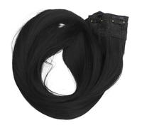 FRCOLOR Hair Extensions for Women Clip in Long Straight Hair Extensions Realistic Artificial Hair Pieces Women's Hair Accessories 100cm