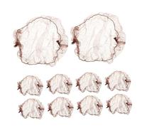 FRCOLOR Hair Nets for Buns 10pcs Elastic Mesh Hair Bun Cover Women's Accessories Ballet Maker