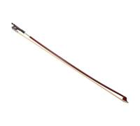 FRCOLOR Half Size 1/2 Violin Bow with Ebony Frog and Sandalwood Stick, Parisian Eyes Design, Smooth Screw, Natural Horsehair for Beginner Violin Practice and Wild Tone Performance