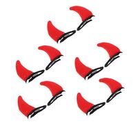 FRCOLOR Halloween Devil Comes Horn Hair Clips Gothic Cosplay Hairpins Contact Halloween
