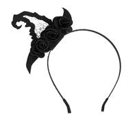 FRCOLOR Halloween Headband Small Witch Hat Headband Witch Hat Hair Band Witch Costume Headwear Witch Hair Accessories for Halloween Party Performance