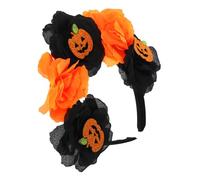 FRCOLOR Halloween Pumpkin Headband Funny Bride Cosplay Prop for Halloween Party Unique Hair Accessory for Women Adults