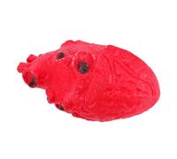 FRCOLOR Halloween Simulation Fake Heart Prop for Halloween Party Decorations Sturdy Latex and Cotton Material Realistic Horror Heart Prank Prop for Haunted House