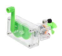 FRCOLOR Hand Crank Generator DIY Assembly Educational Science Kit for Portable Experimental Physics Tool for Hands Learning and Creative Electricity Exploration
