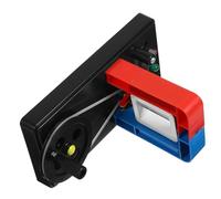 FRCOLOR Hand Cranked Dc Electric Generator for Science Experiments Portable DIY Dynamo Kit for Physics Circuit Projects Easy Assembly and Use