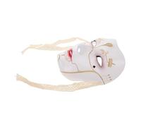 FRCOLOR Hand Painted Mechanical Steampunk Full Face Mask for Halloween Party Cosplay Lightweight Portable Punk Carnival Masquerade Cover for Men and Women