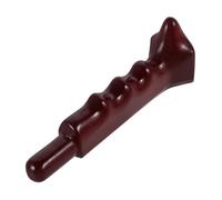 FRCOLOR Handheld Wooden Neck Massager Stick for Muscle Relief Manual Gua Sha and Acupressure Tool Portable Lymphatic Massage Instrument for Neck Stiffness and Body Traditional Soothing