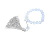 FRCOLOR Handmade Beaded Rosary Bracelet Tassel Islamic Prayer Beads for Worship and Decoration Suitable for Occasions