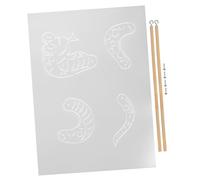 FRCOLOR Handmade Chinese Snake Shadow Puppet DIY Kit for Cultural Education and Decoration Artistic Shadow Puppetry Snake Cutout Versatile Animal Puppet Prop for Chinese Year Celebrations