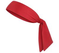 Frcolor Head Tie Sports Headband Tie Headband for Women and Men Sweatband Head Ties Ideal for Running Working Out Tennis Karate Athletics (Red)