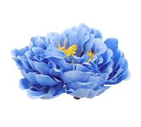 FRCOLOR Headpiece Bridal Hair Accessories Summer Hair Accessories Blue Tiara Hair Decorations for Girls Floral Hair Clip Decorate Metal Bride Girl