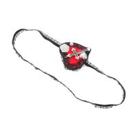 FRCOLOR Heart Eyepiece Gothic Eye Patch with Lace Headband for Cosplay | Red Plastic and Fabric Design, Vintage Harajuku Style, Secure Fit, Machine Washable, Halloween Looks