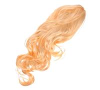 FRCOLOR Heat Resistant Synthetic Wavy Cosplay Wig for Women Long Curly Role Playing Wig with Bangs Fade Resistant Soft Fiber Hair for Fancy Dress and Party Use