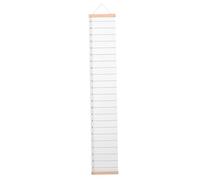 FRCOLOR Height Growth Chart Hanging Height Ruler Canvas and Wood Development Recording Easy Installation Baby Boys and Girls Room