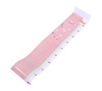 FRCOLOR Height Measurement Chart for Babies with Sturdy PVC Mat, Non-Slip Soft Pad, Rounded Corners, Portable Growth Chart with Bag and Stickers for Travel Or Care Centres