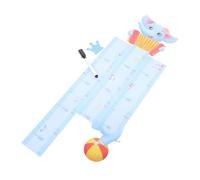FRCOLOR Height Sticker Creative Cartoon Animals Pattern Boys and Girls Growth Chart Wall Sticker for Childrens Bedroom Nursery Wall Decor